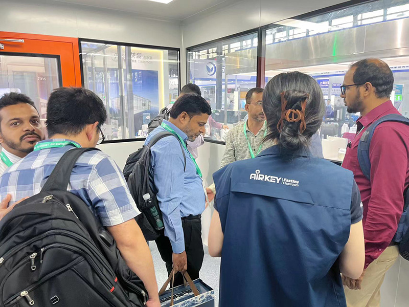 AIRKEY CLEANROOM attend 2024 CPHI China