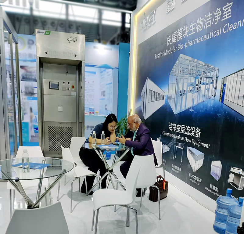 AIRKEY CLEANROOM attend 2024 CPHI China