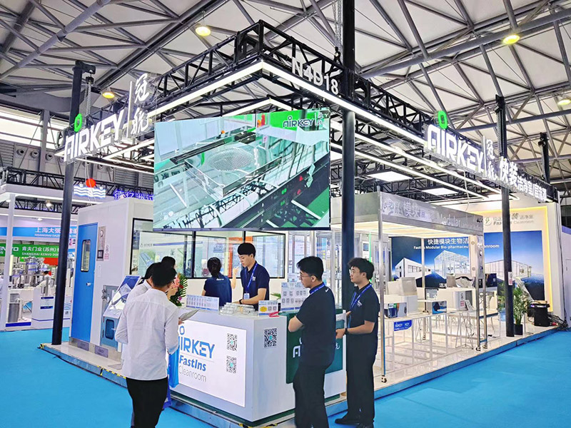 AIRKEY CLEANROOM attend 2024 CPHI China