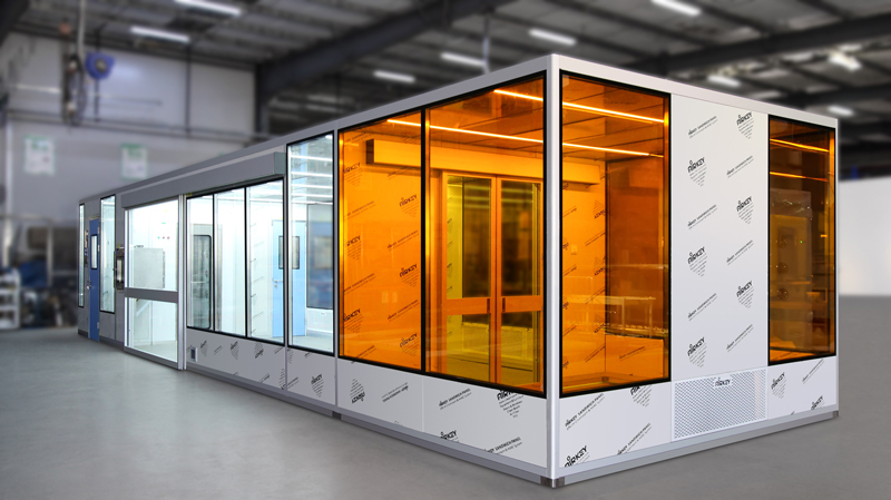 Airkey's bespoke modular cleanroom: Precision solutions for unique industry demands