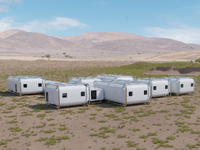 AIT’s lightweight, easily transportable, self-contained modules can be quickly set up in the field as labs