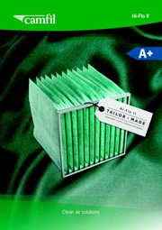 The Hi-Flo II is a new and enhanced version of Camfil’s award winning Hi-Flo low energy air filter