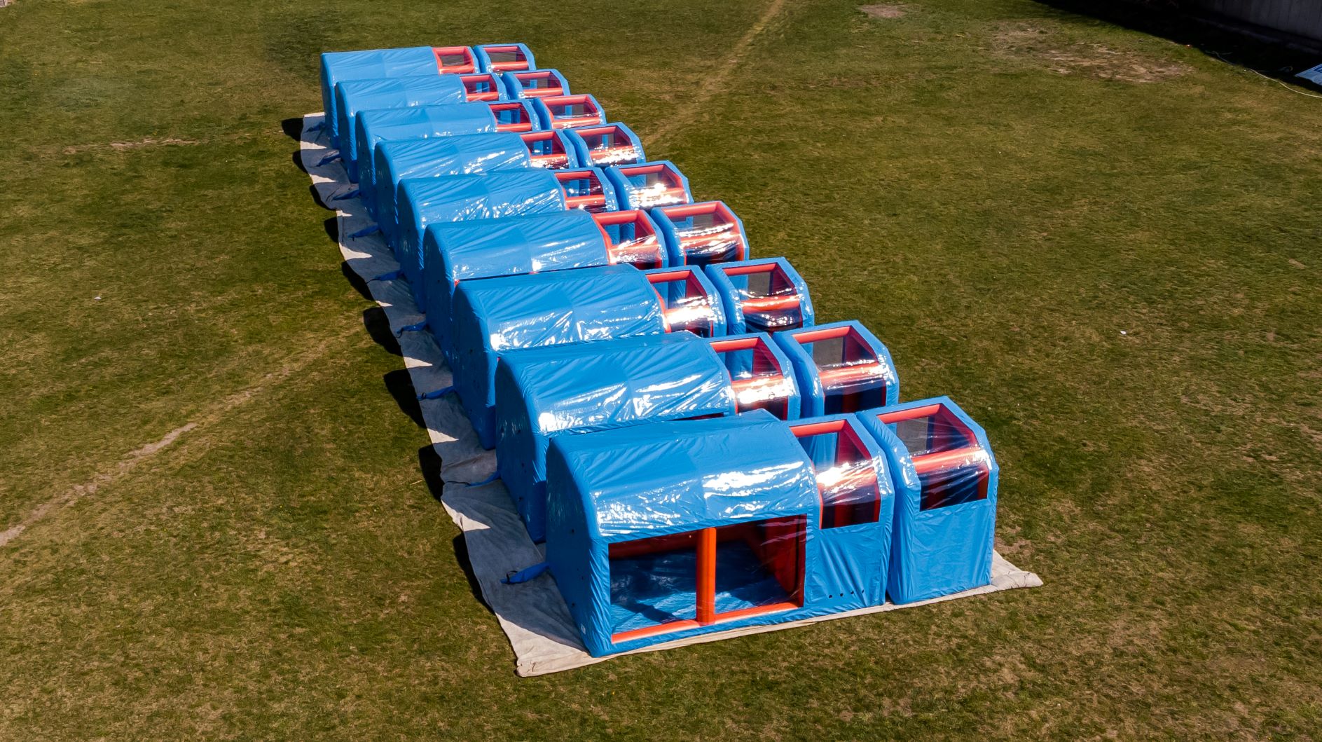 Cleanroom Expert provides inflatable negative pressure isolation rooms