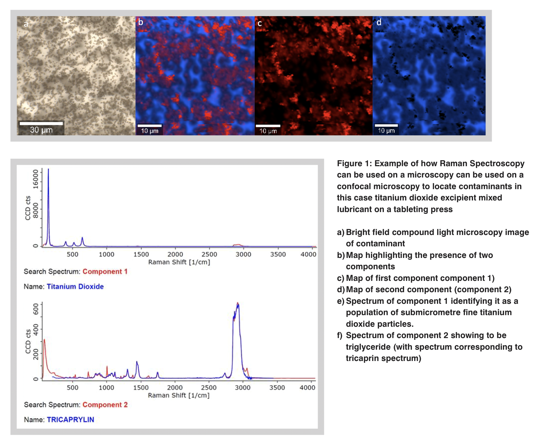 Contamination: The challenge to isolate, characterise, and identify the diminishingly small
