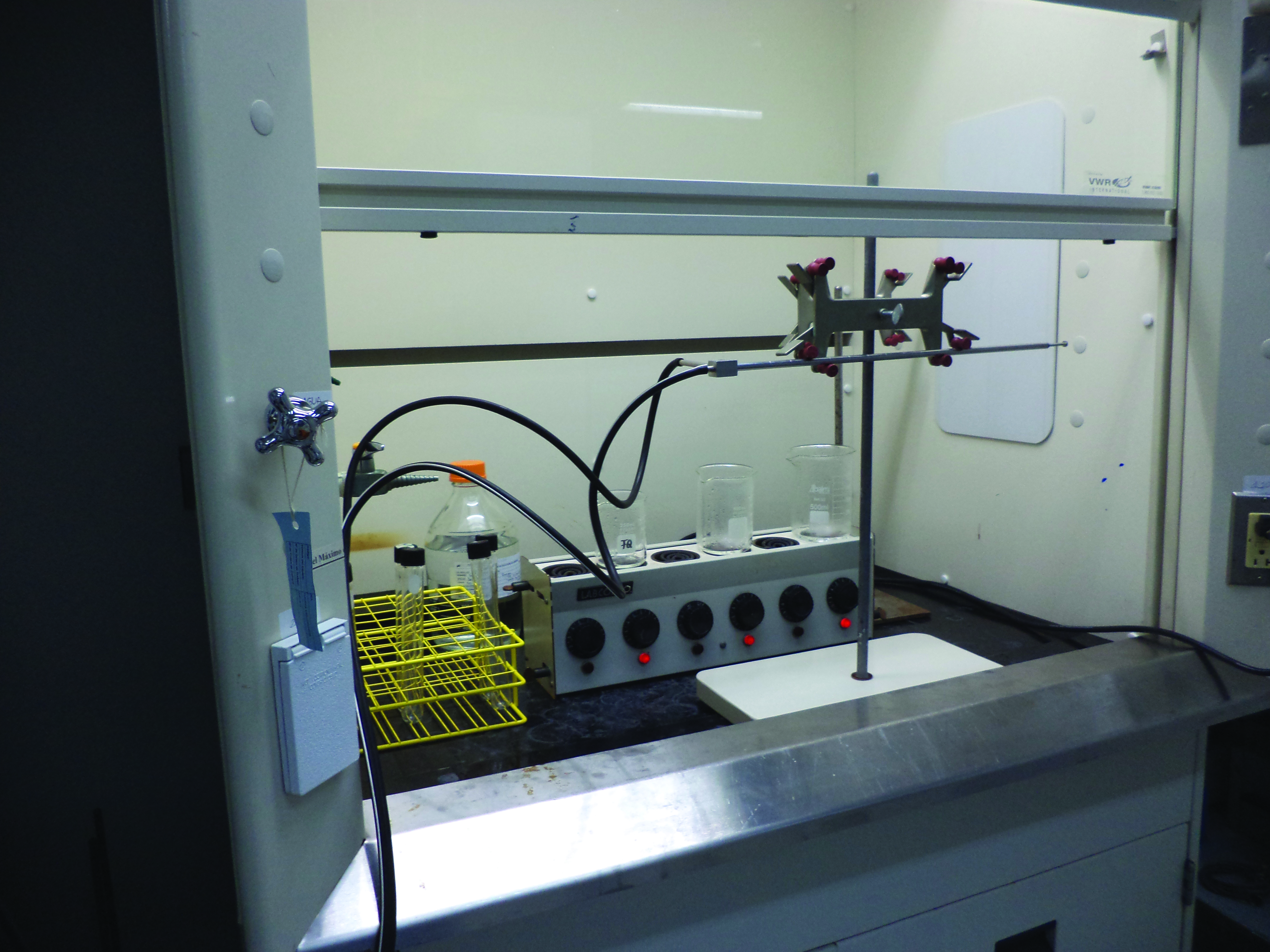 Figure 1: Velocity test with the hood in operational condition “as used”