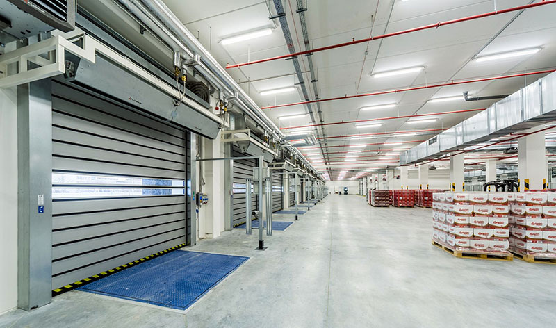 High-speed door manufacturer provides complete solution for beverage industry