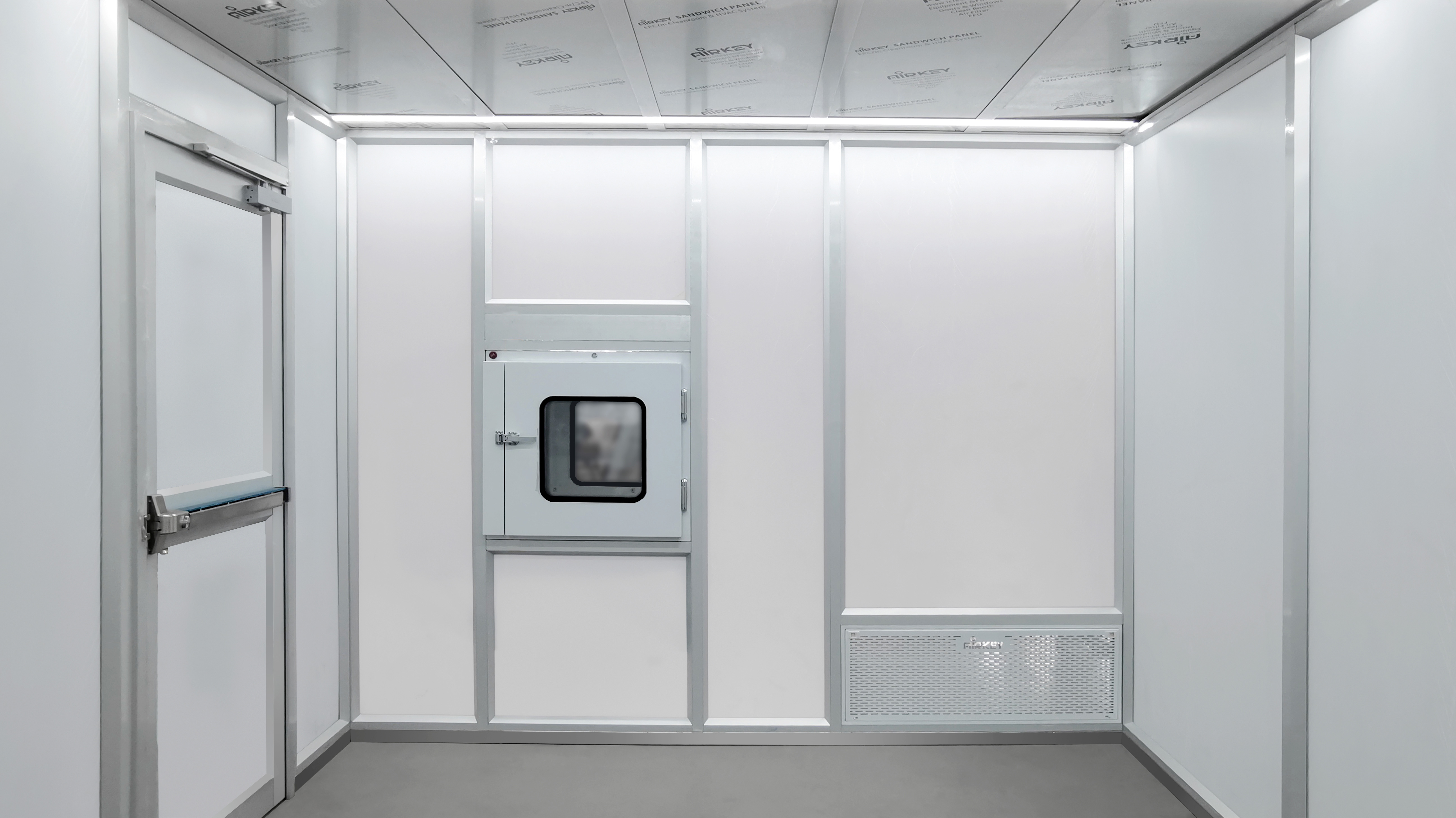 How to make modular cleanroom fully use the limited space