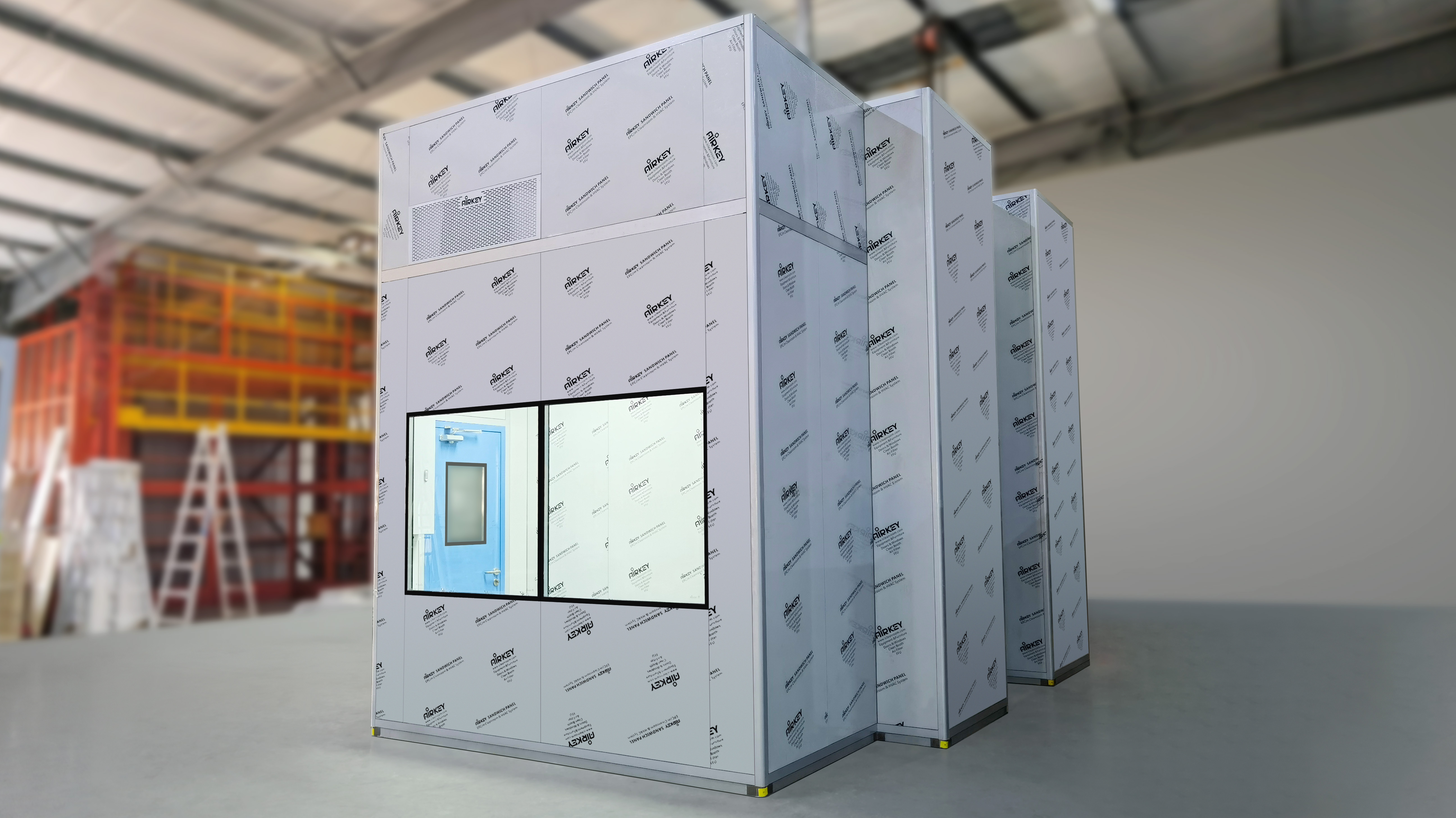 Modular cleanroom for Mexico’s electronic industry - a sustainable solution by Airkey