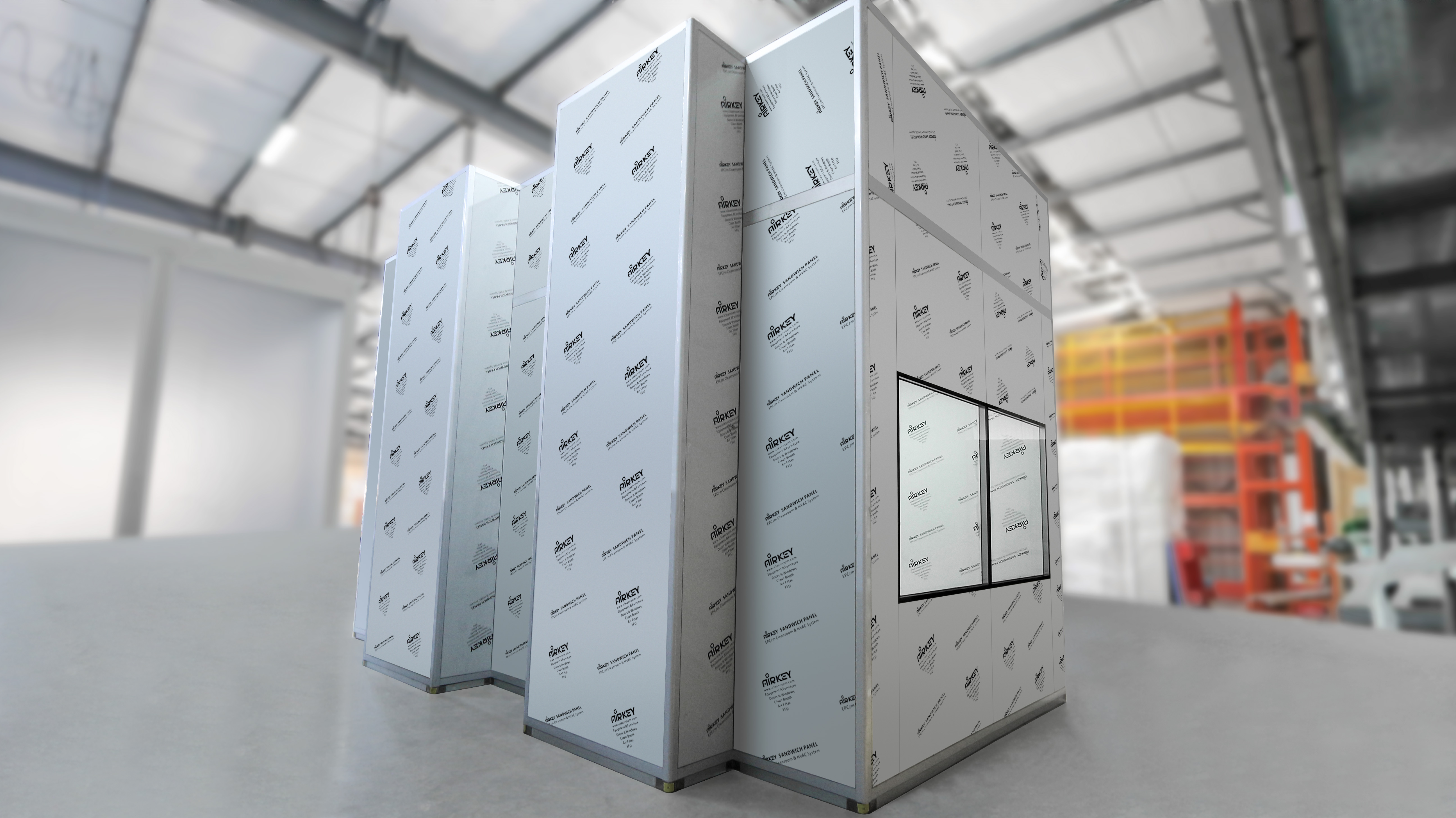 Modular cleanroom for Mexico’s electronic industry - a sustainable solution by Airkey