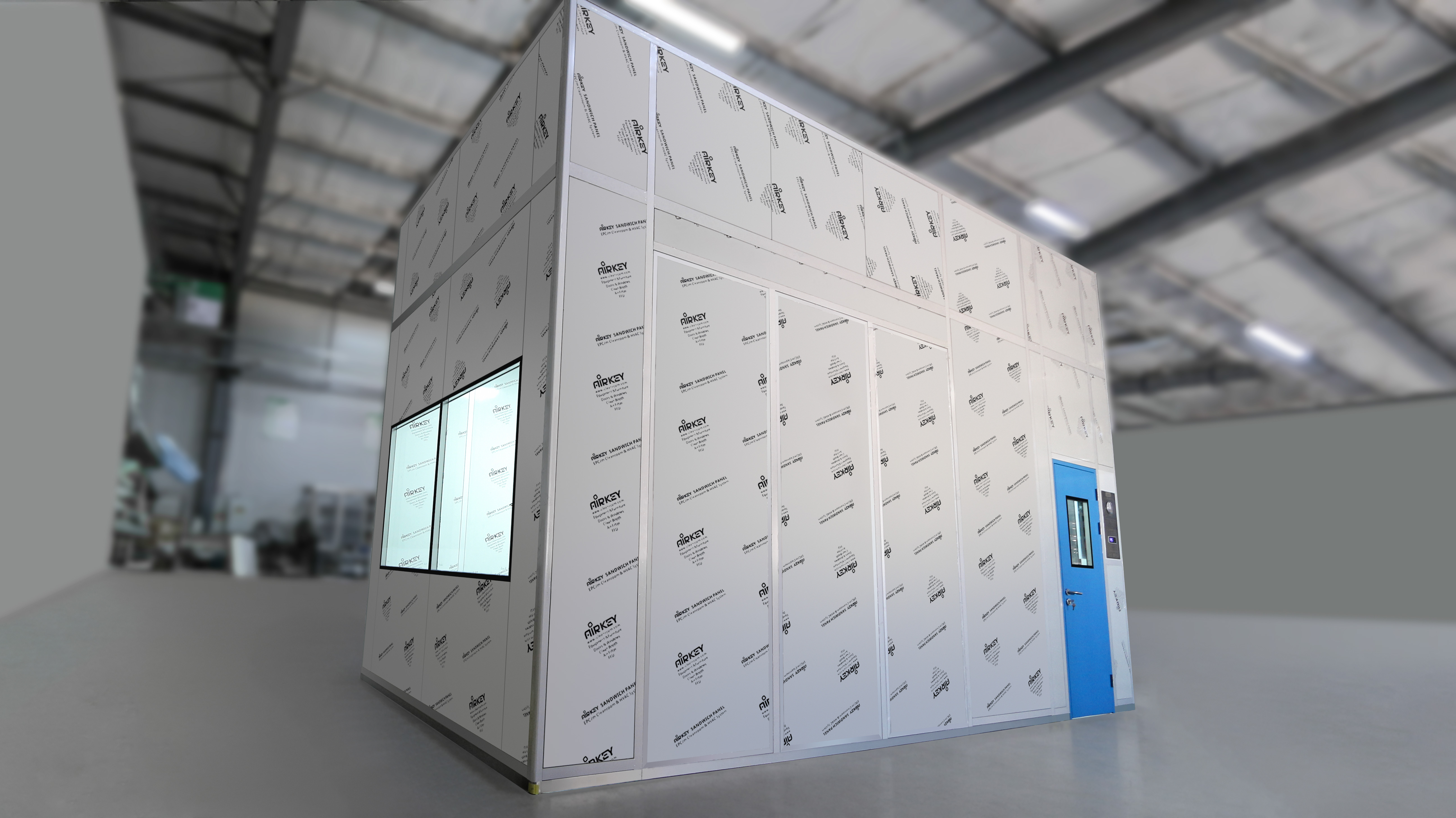 Modular cleanroom for Mexico’s electronic industry - a sustainable solution by Airkey