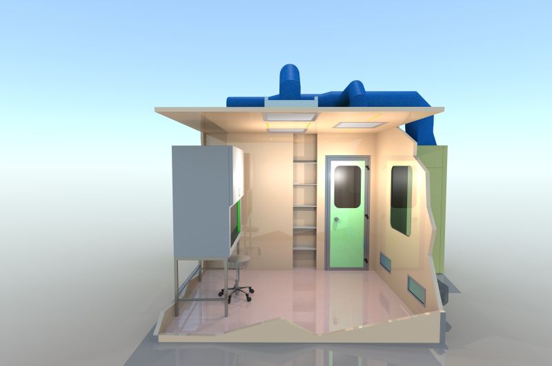 Image: Lab Kit product, credit: Parteco Cleanroom Systems
