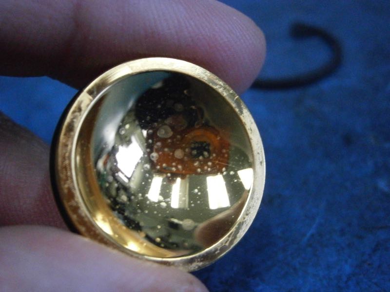 Particle couter mirror contamination from cleaning process