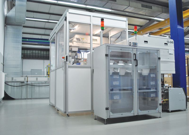 The enclosed workspace is 15 cbm and boasts 6 sqm of surface area 