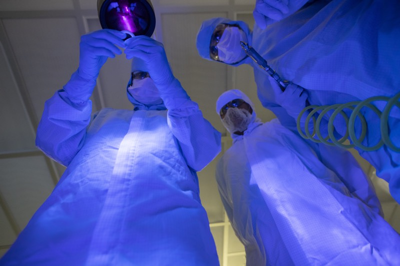 Most hydrocarbon-based oils and greases will fluoresce under UV light