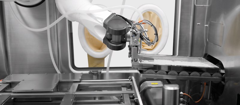 Example of robotic arm for movement of materials