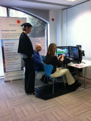 A big favourite was the EcoDriving simulator