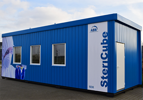 The SteriCube concept has been designed to facilitate a circular “use it when you need it” operation