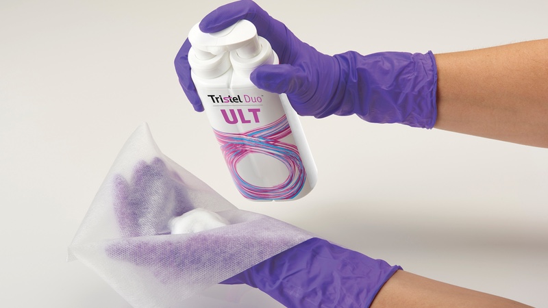 US focus: Tristel Duo is branded Jet in the UK and overseas markets yet it utilises the same chemistry