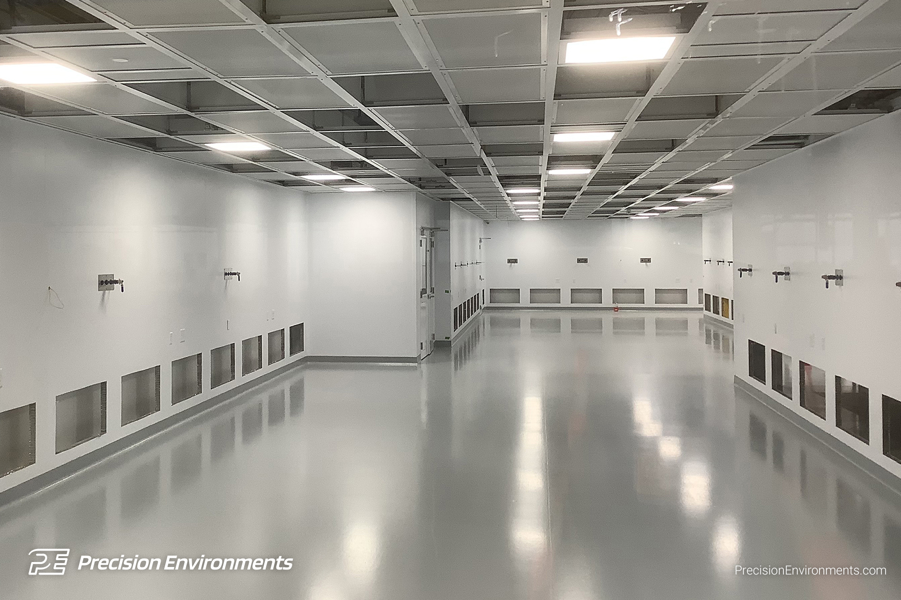 PE Cleanroom – Epoxy Floor Covering